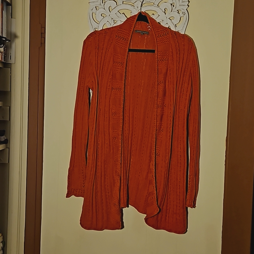 RETRO-ology cardigan S blood-orange